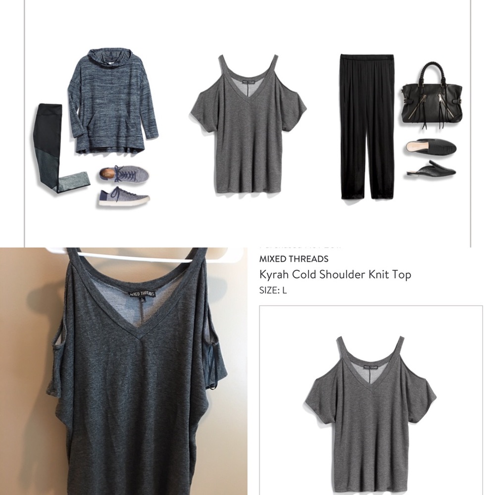 Kyrah Cold Shoulder Top